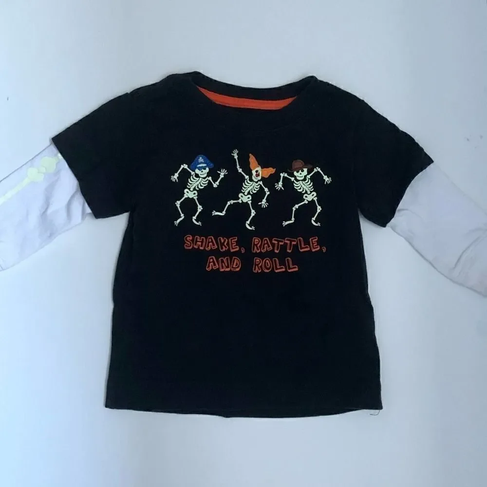 🎃 👻 4 Piece Halloween Long Sleeve T-shirt Bundle